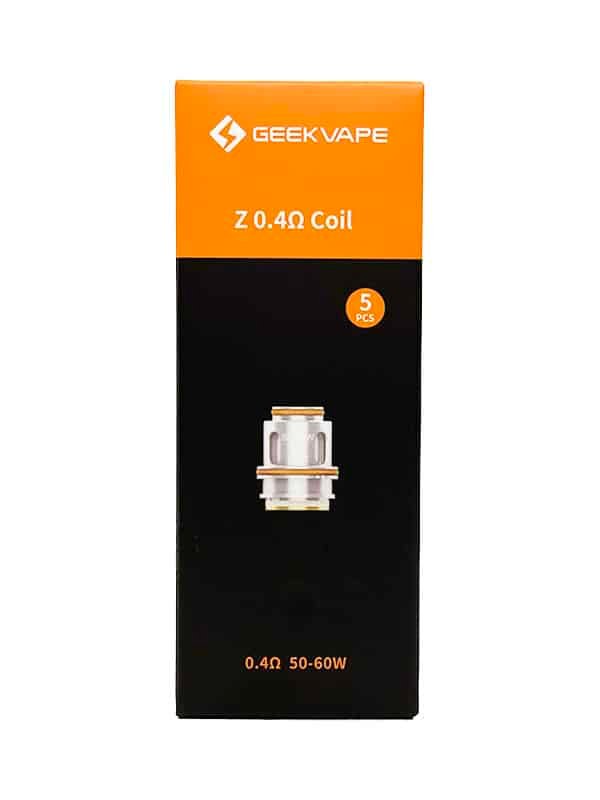 Geekvape Z-Series Zeus SubOhm Z0.4 Mesh Coils Verdampferköpfe 0,4 Ohm Verpackung