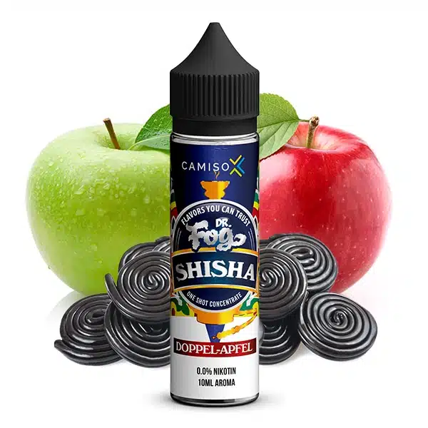 Dr. Fog Shisha Longfill Aroma Doppel Apfel 10ml