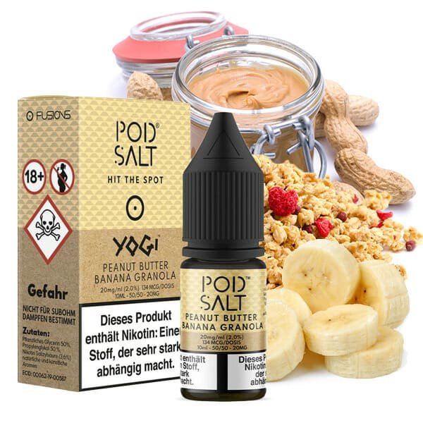 Pod Salt Peanut Butter Banana Nikotinsalz Liquid 20mg