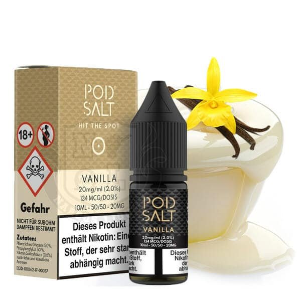 Pod Salt Vanilla Nikotinsalz Liquid