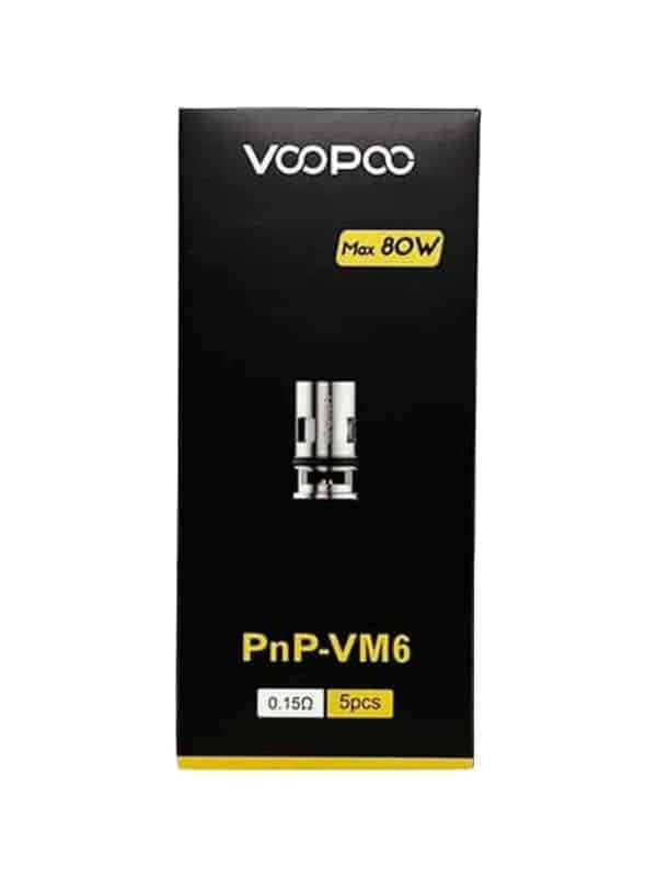 Voopoo PnP-VM6 Mesh Coils Verdampferköpfe 0,15 Ohm