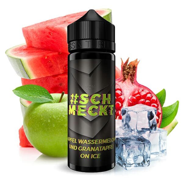 #Schmeckt Longfill Aroma Apfel Wassermelone Granatapfel On Ice 20ml