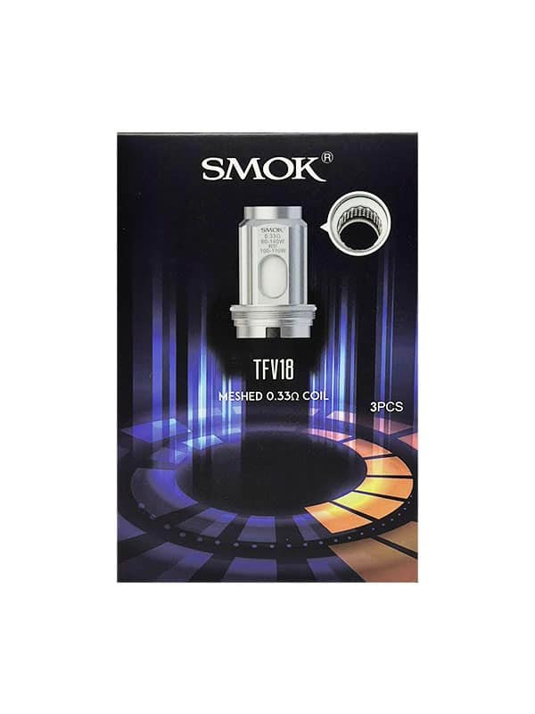 Smok TFV18 Meshed Coils Verdampferköpfe 0.33 Ohm