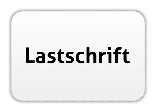 Lastschrift Zahlung