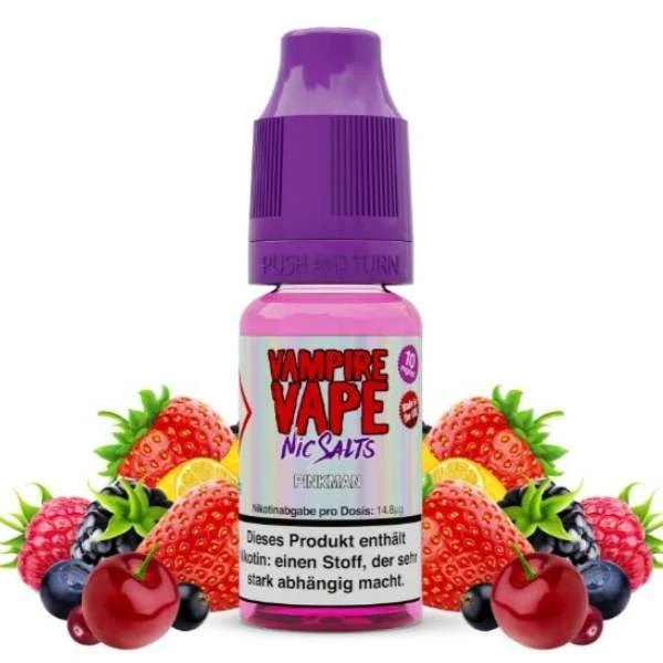 Vampire Vape Nikotinsalz Liquid Pinkman 10ml