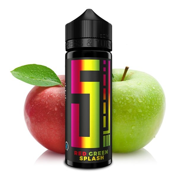 5 EL Aroma Red Green Splash 10ml - Apfelmix Aroma zum selber mischen von E-liquid