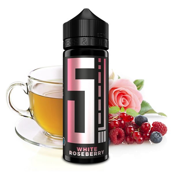 5Elements White Roseberry Aroma zum selber mischen - Weißtee, Beeren und Rosenaroma