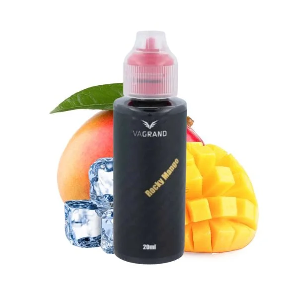 Vagrand Aroma Rocky Mango mit Mango und Eiswürfel