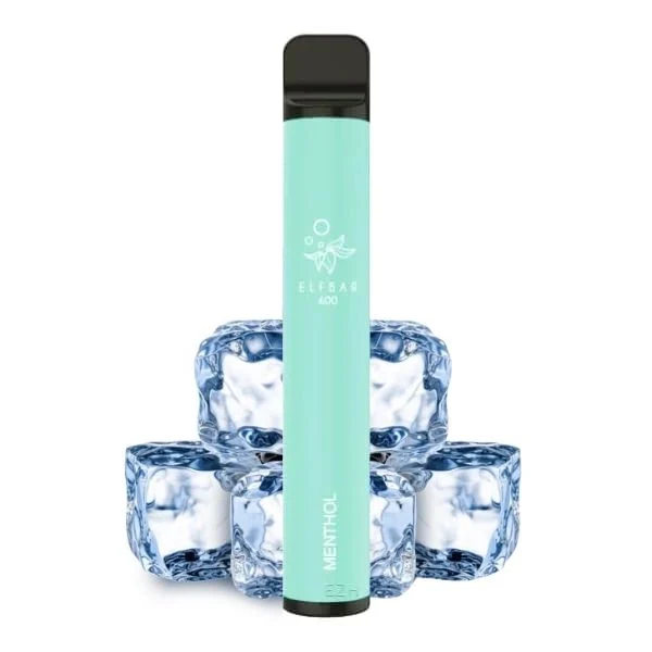 ElfBar 600 Menthol Vape – Einweg E-Zigarette mit Mentholgeschmack und 20mg Nikotin
