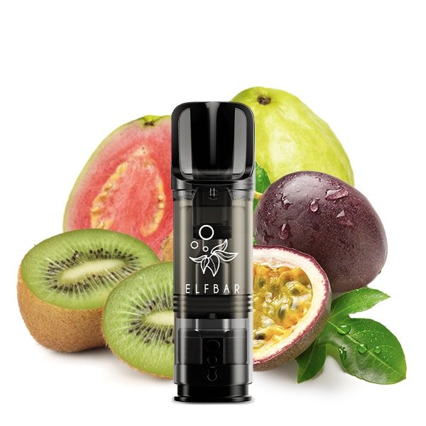 ElfBar ELFA Prefilled Ersatz Pod Kiwi Passionfruit Guava