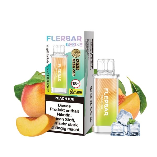 Flerbar Pod - Peach Ice