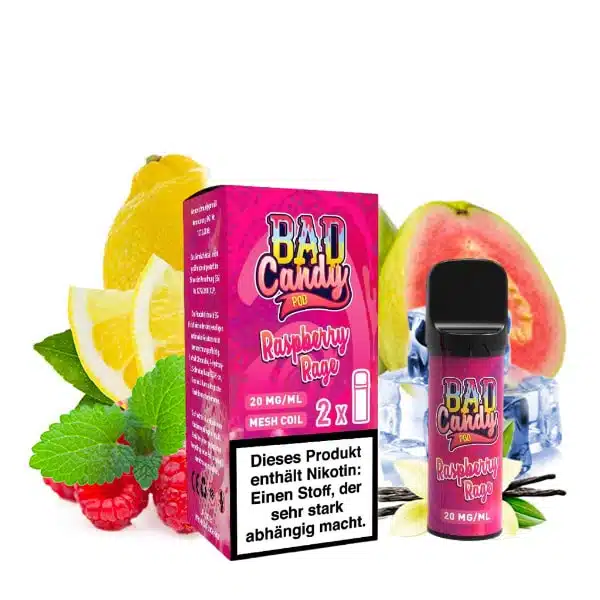 Bad Candy Pods Raspberry Rage