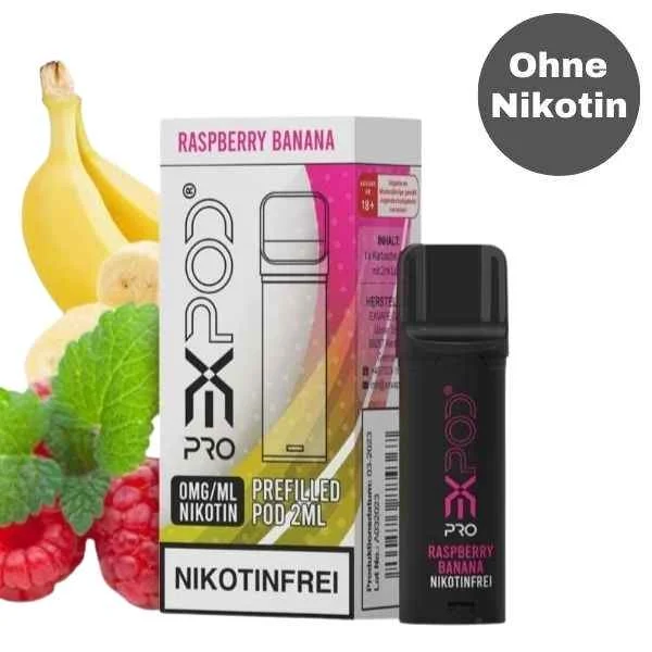 Expod Pro Pod - Raspberry Banana (Nikotinfrei)