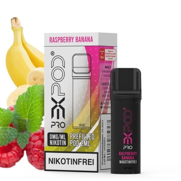 Expod Pro Pod - Raspberry Banana (Nikotinfrei)