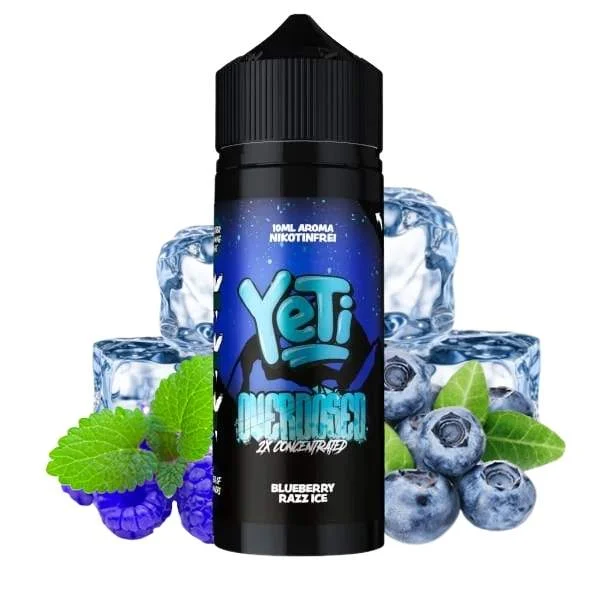Yeti Overdosed Aroma Blueberry Razz Ice