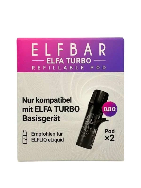 ElfBar ELFA TURBO LeerPods 0,8 Ohm