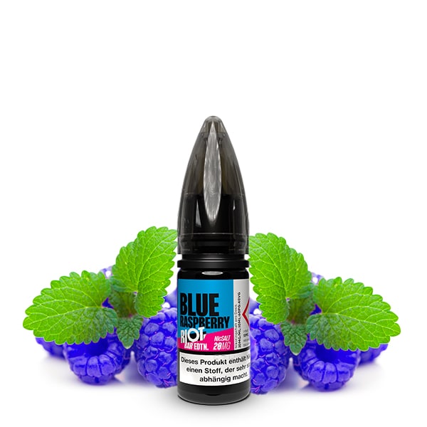 Riot Squad Bar Edition Nikotinsalz Liquid Blue Raspberry