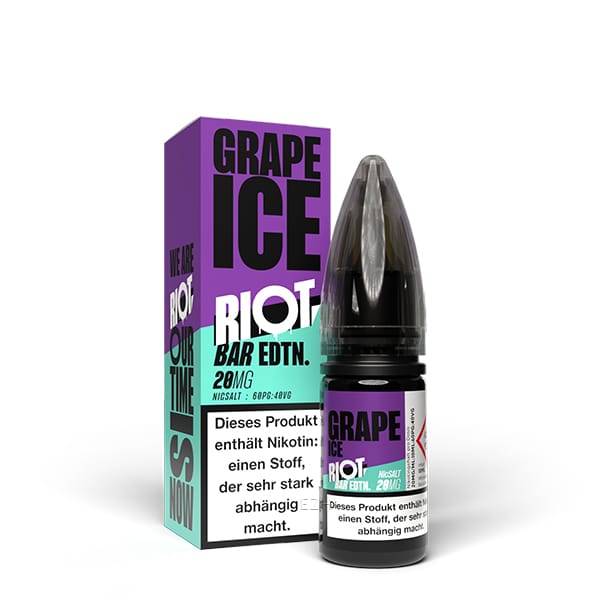 Riot Squad Bar Edition Nikotinsalz Liquid Grape Ice