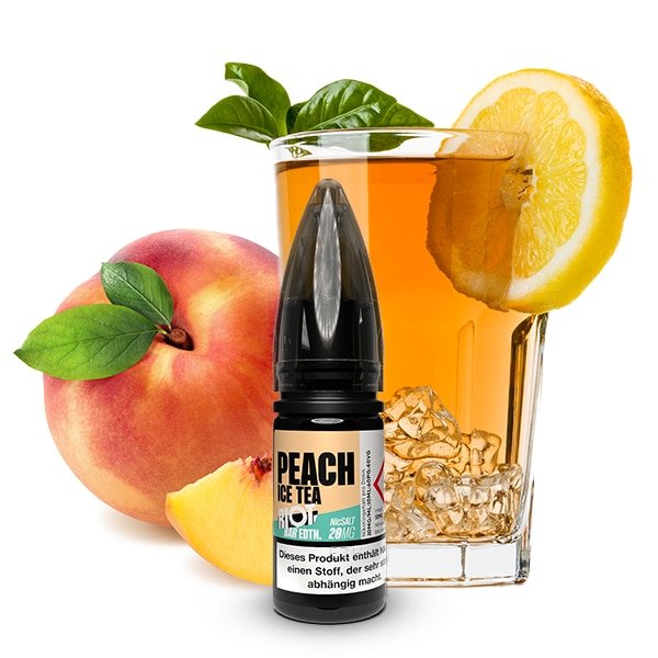 Riot Squad Bar Edition Nikotinsalz Liquid Peach Ice Tea