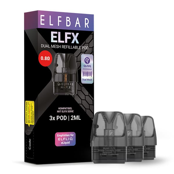ElfBar ELFX Pods 0,8 Ohm