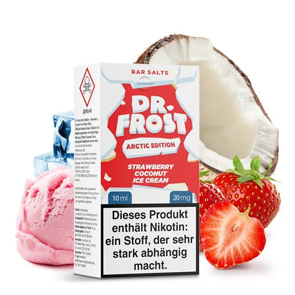 Dr. Frost Arctic Strawberry Coconut Ice Cream