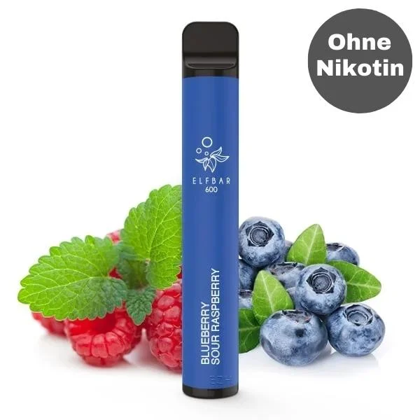 ElfBar 600 Blueberry Sour Raspberry nikotinfrei
