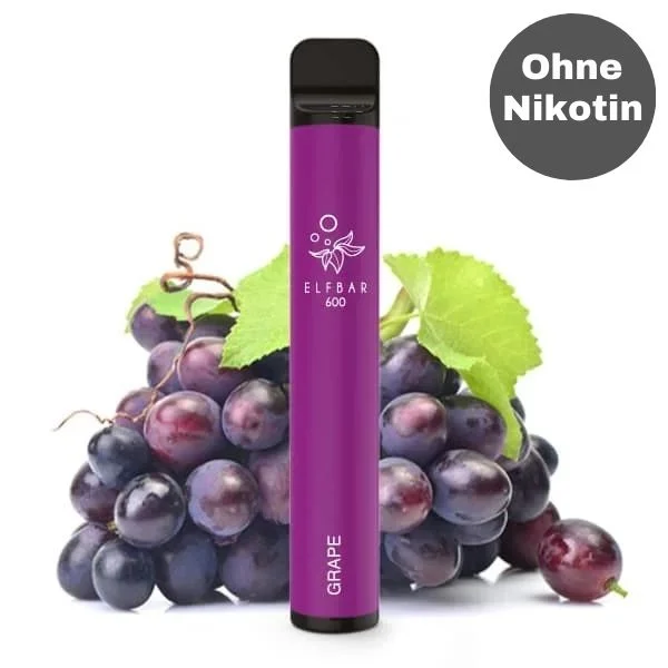 ElfBar 600 Grape nikotinfrei