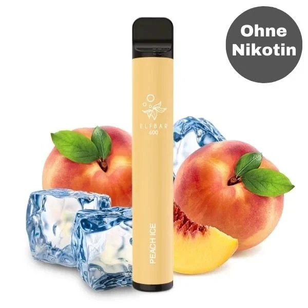 ElfBar 600 Peach Ice nikotinfrei