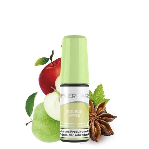 Flerbar E-Shisha Liquid Doppelapfel