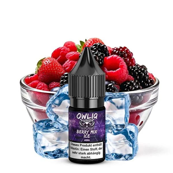 OWLIQ Berry Mix Ice - Nikotinsalz Liquid