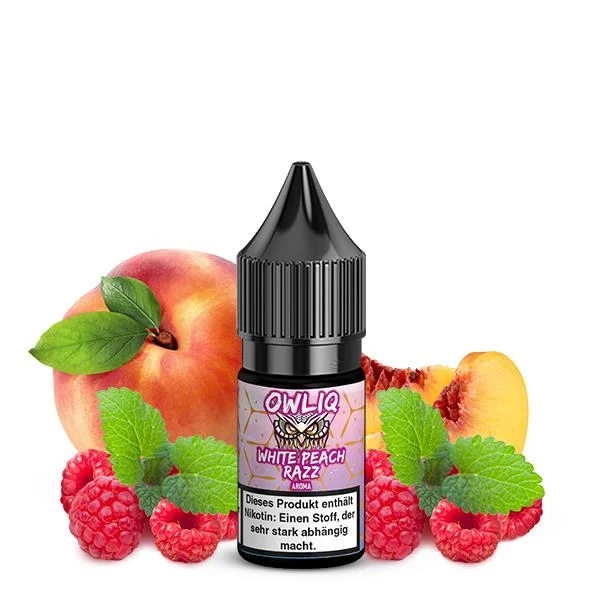 OWLIQ White Peach Razz - Nikotinsalz Liquid