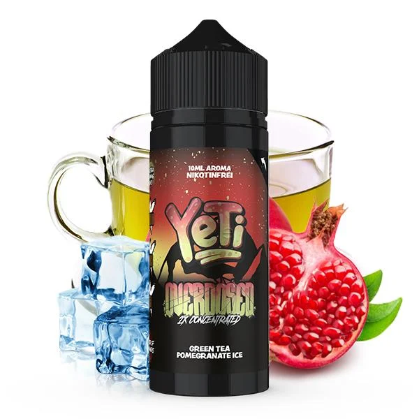 Yeti Overdosed Aroma Green Tea Pomegranate