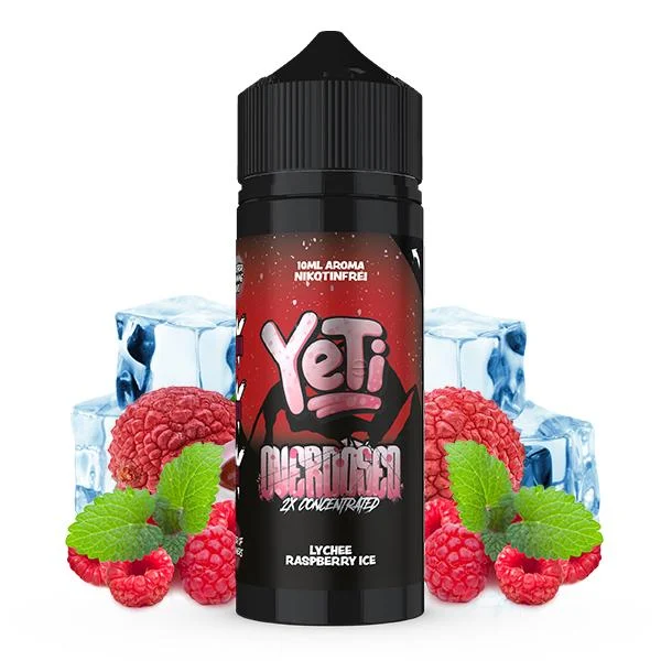 Yeti Overdosed Aroma Lychee Raspberry Ice