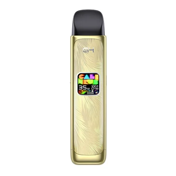 Uwell Caliburn G4 Pod Kit in der Farbe Sahara Gold mit HD-Farbdisplay