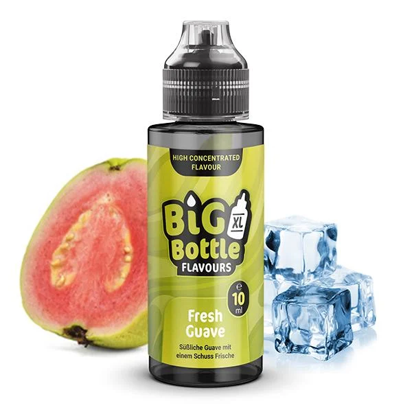Flasche Big Bottle Fresh Guave Aroma – Longfill mit tropischem Guave-Geschmack von Big Bottle Flavours
