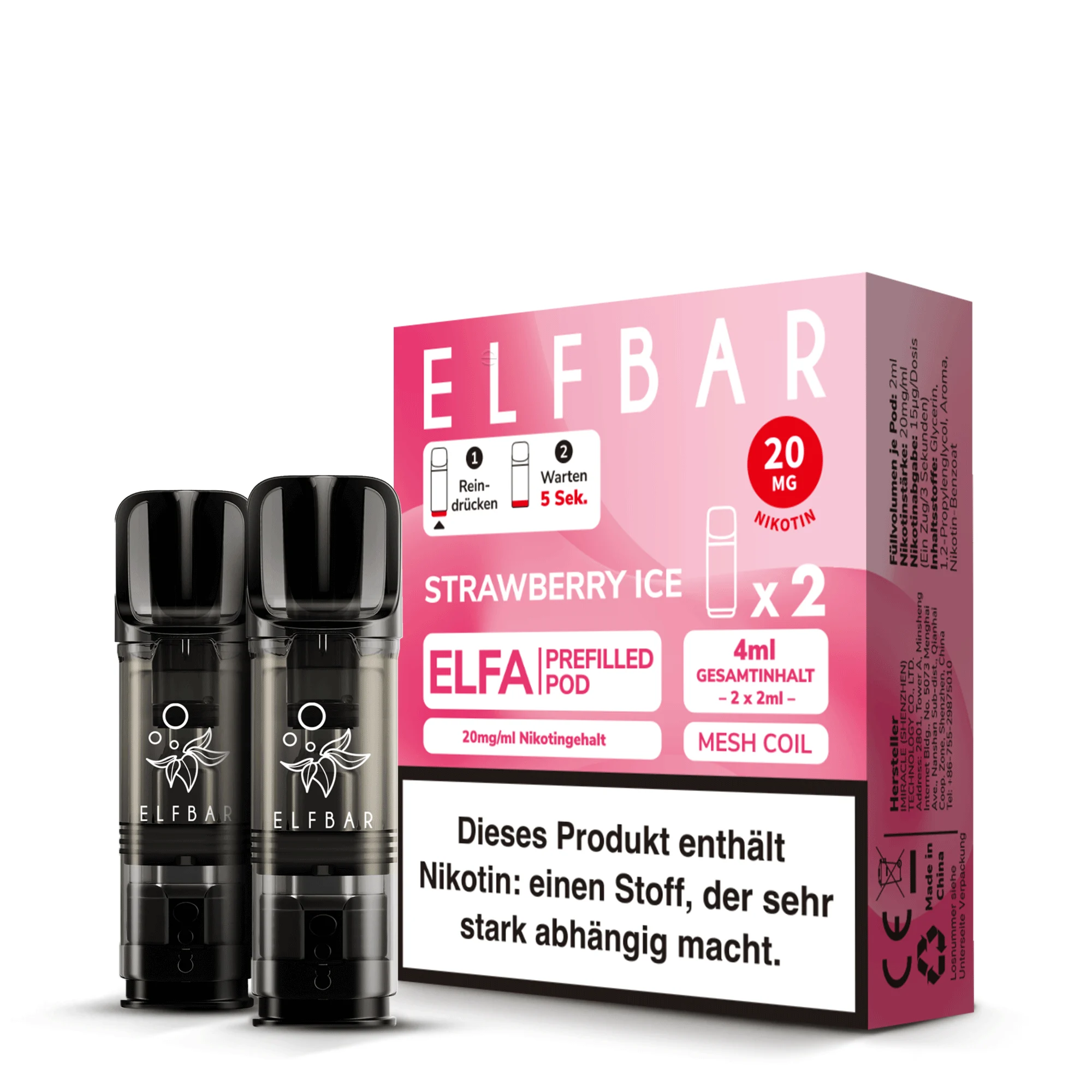 ElfBar ELFA Pods mit Umverpackung