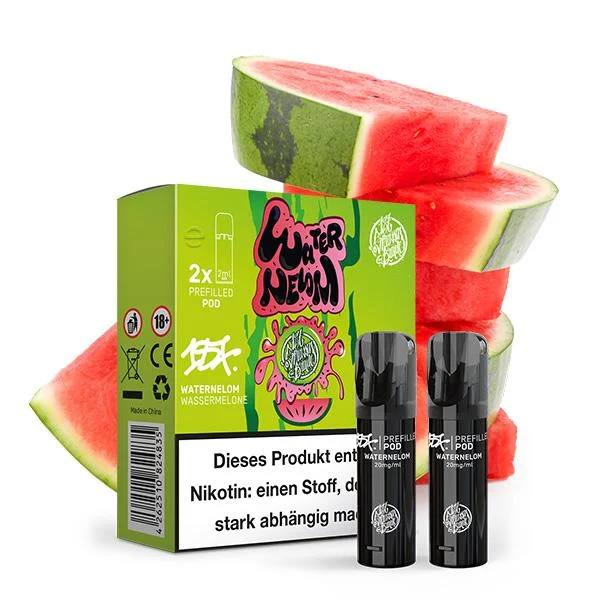 187 Pods Waternelom – Wassermelone mit frischer Kühlenote im ELFA Pod-System
