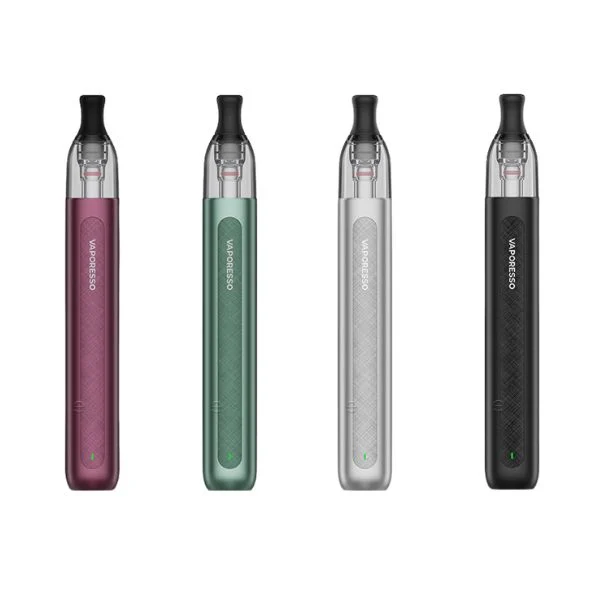 Vaporesso Eco One Pro Pod Kit in den Farben Wine Red, Jade Green, Platinum Silver und Midnight Black