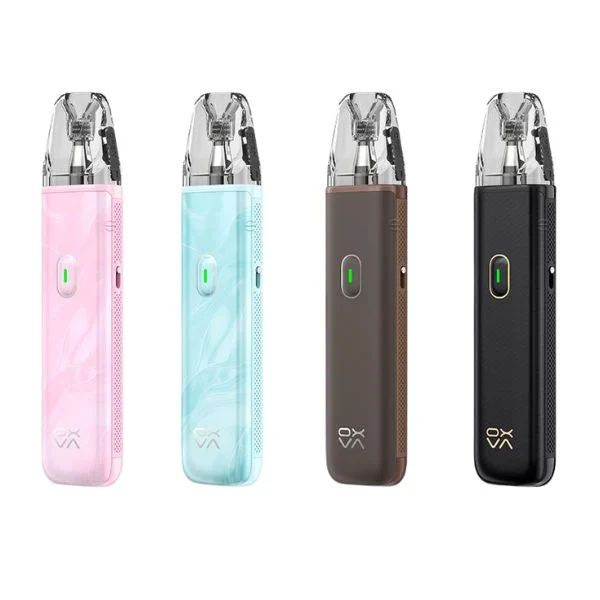 OXVA Xlim Go Lite Pod Kit in Light Pink, Light Blue, Brown und Black