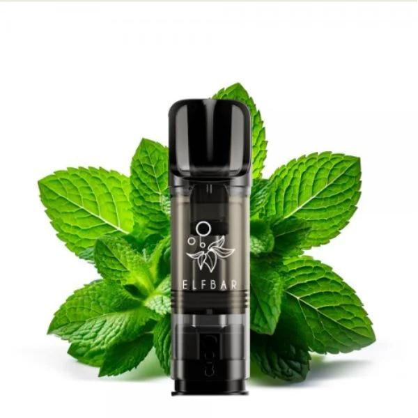 ElfBar ELFA Pod Double Mint mit frischen Minzblättern