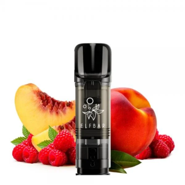 ElfBar ELFA Pod Raspberry Peach mit Himbeeren und saftigem Pfirsich