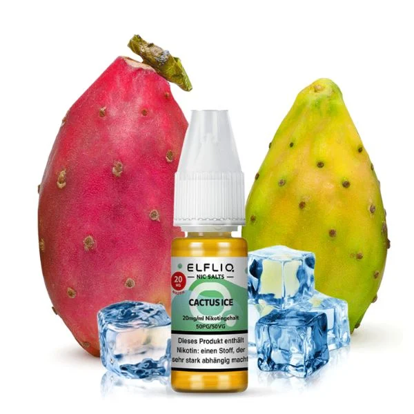 ElfBar ELFLIQ Cactus Ice Nikotinsalz Liquid mit exotischer Kaktusfrucht und Cooling-Effekt